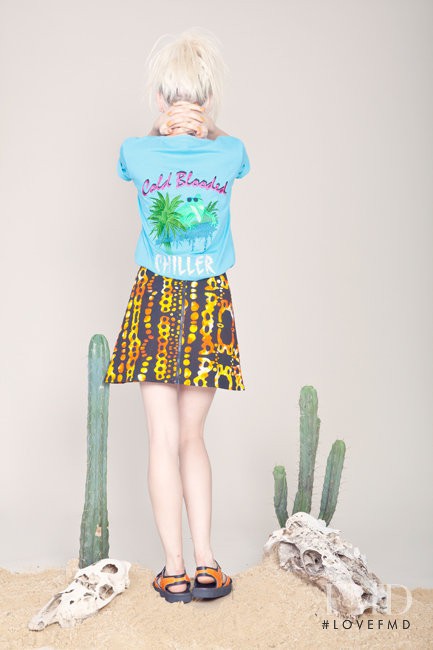 Ollie Henderson featured in  the Emma Mulholland As Bad As I Guana Be lookbook for Spring/Summer 2012