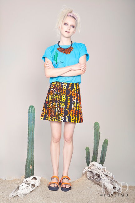 Ollie Henderson featured in  the Emma Mulholland As Bad As I Guana Be lookbook for Spring/Summer 2012