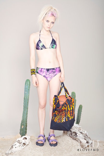 Ollie Henderson featured in  the Emma Mulholland As Bad As I Guana Be lookbook for Spring/Summer 2012