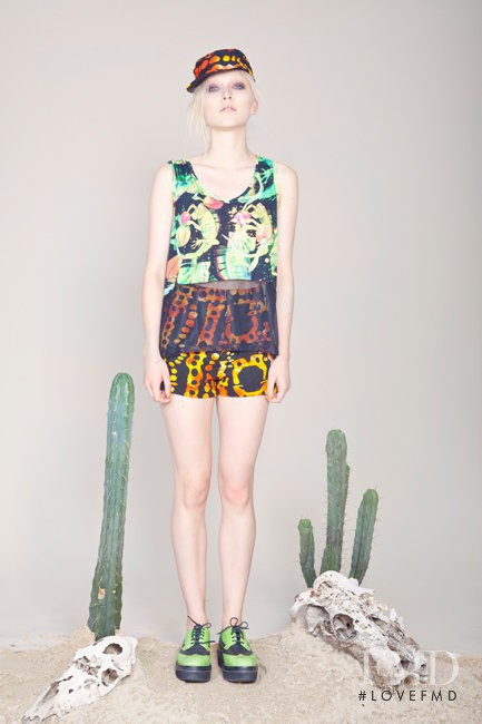 Ollie Henderson featured in  the Emma Mulholland As Bad As I Guana Be lookbook for Spring/Summer 2012