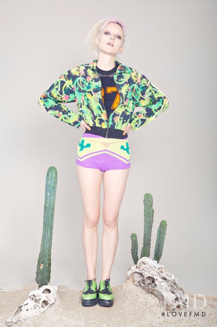 Ollie Henderson featured in  the Emma Mulholland As Bad As I Guana Be lookbook for Spring/Summer 2012