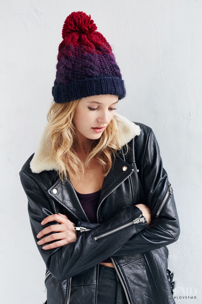 Paige Reifler featured in  the Urban Outfitters Accessories catalogue for Winter 2015