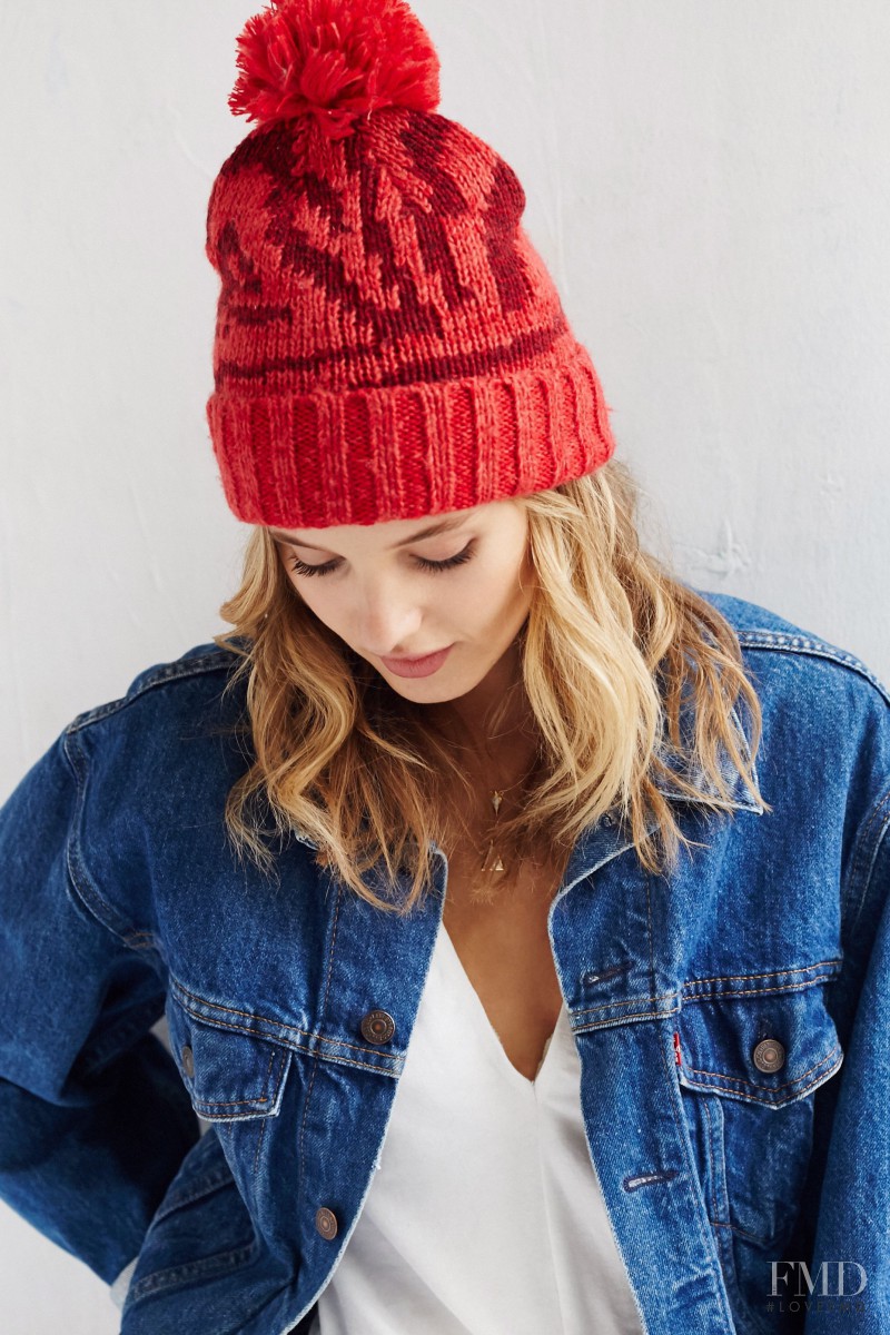 Paige Reifler featured in  the Urban Outfitters Accessories catalogue for Winter 2015