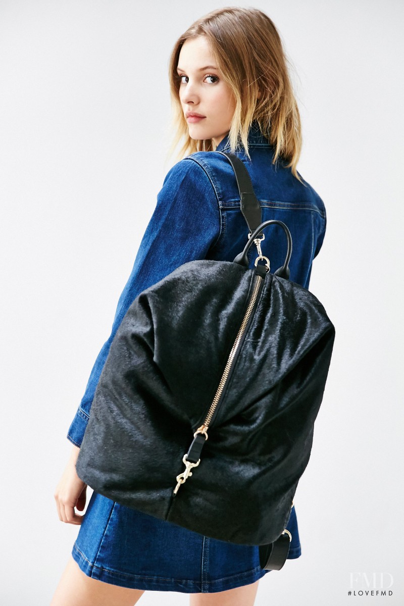 Paige Reifler featured in  the Urban Outfitters Accessories catalogue for Winter 2015