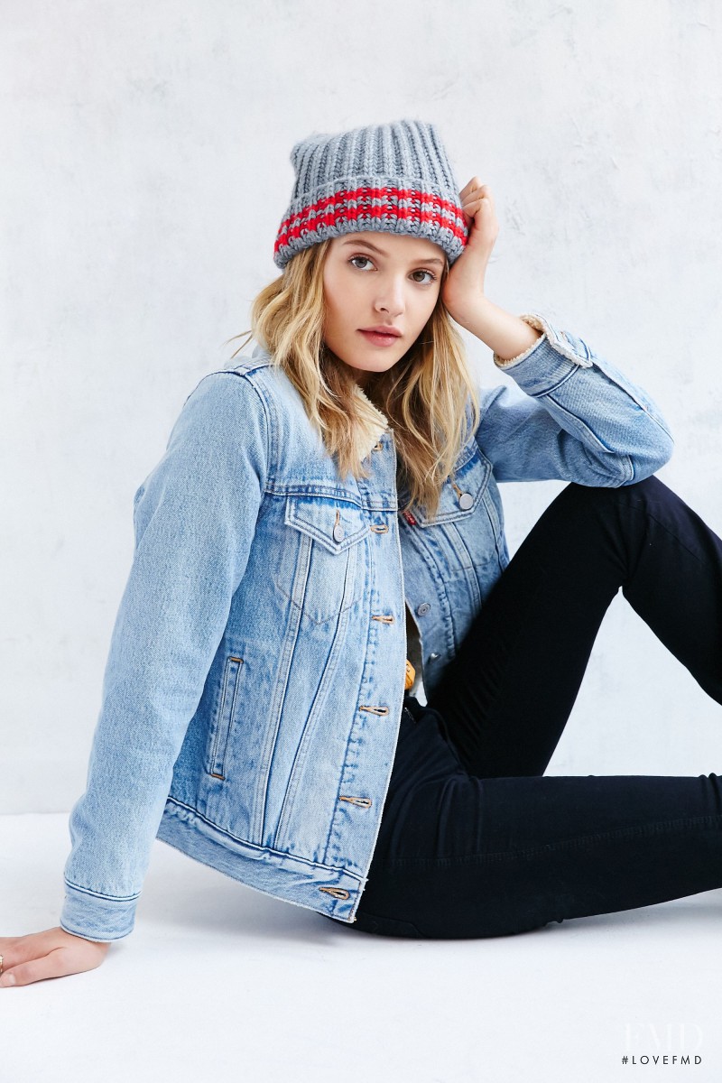 Paige Reifler featured in  the Urban Outfitters Accessories catalogue for Winter 2015