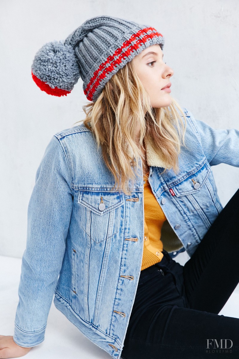 Paige Reifler featured in  the Urban Outfitters Accessories catalogue for Winter 2015