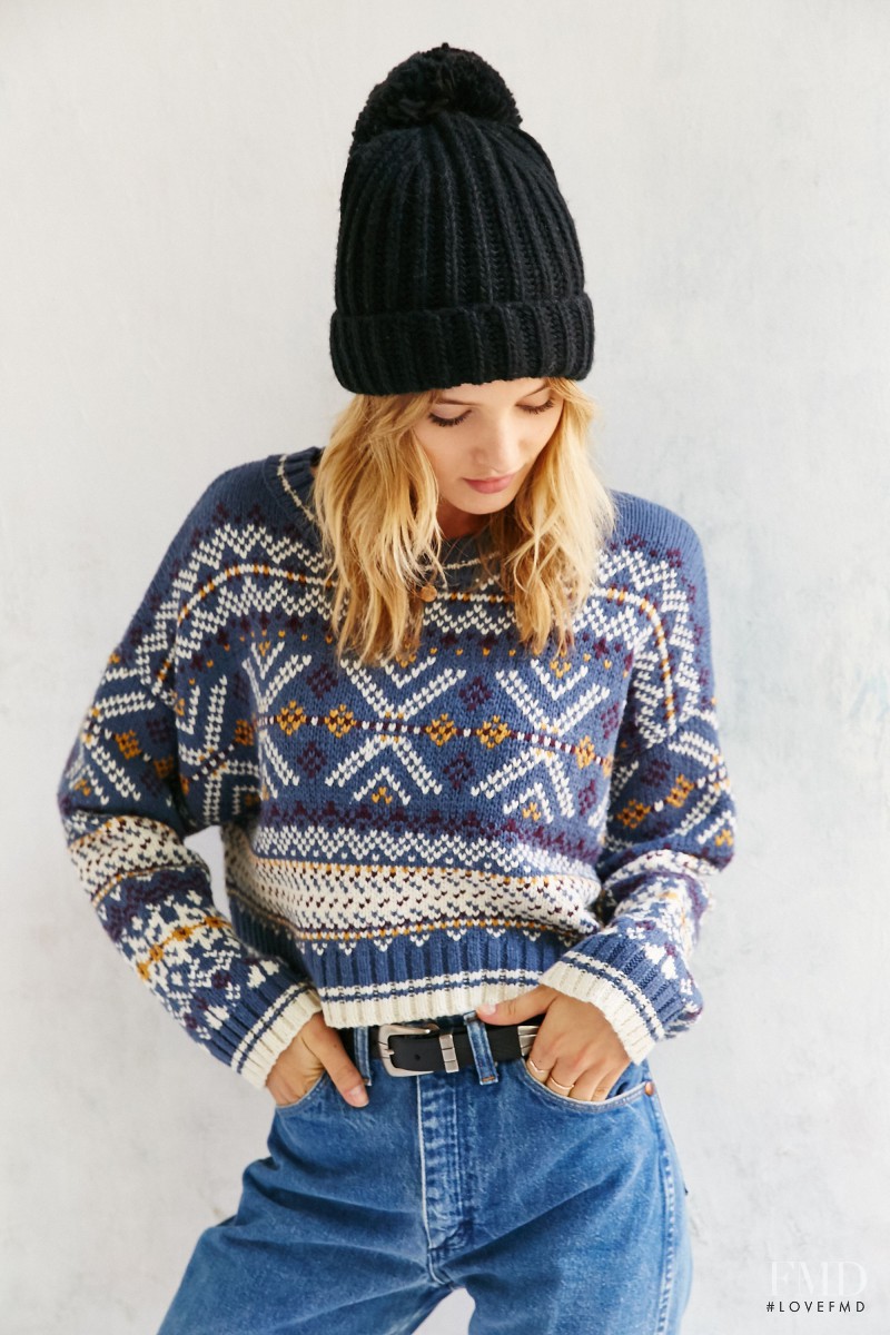 Paige Reifler featured in  the Urban Outfitters Accessories catalogue for Winter 2015