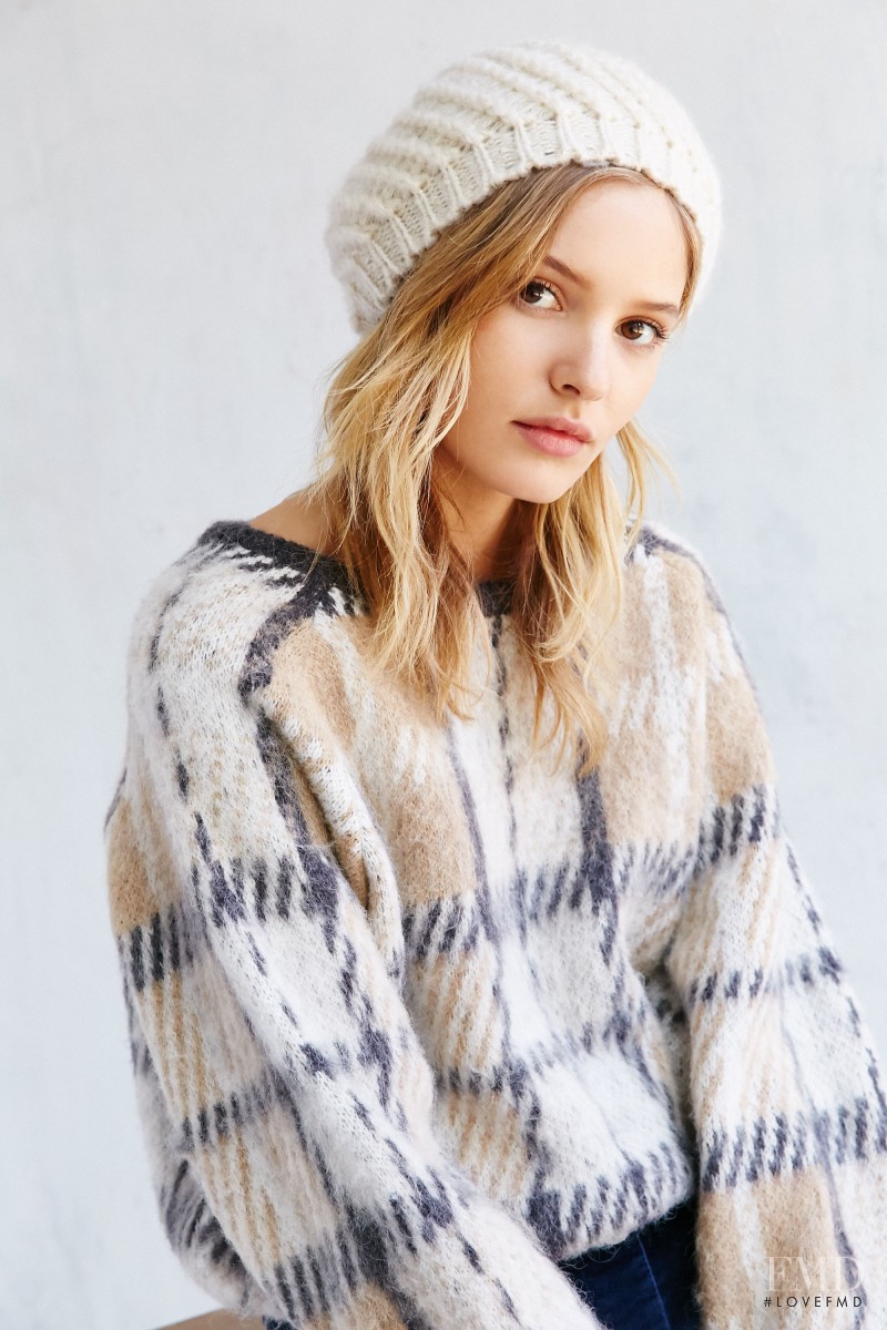 Paige Reifler featured in  the Urban Outfitters Accessories catalogue for Winter 2015