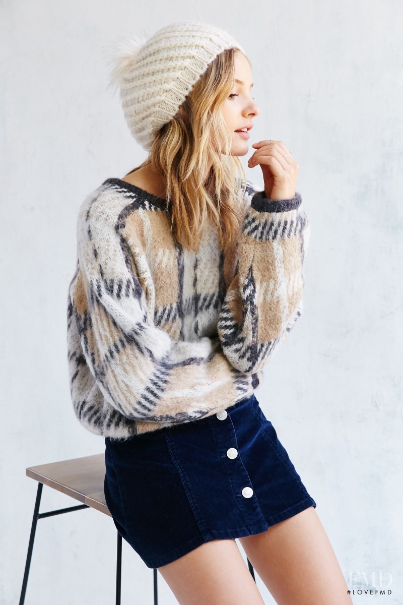 Paige Reifler featured in  the Urban Outfitters Accessories catalogue for Winter 2015