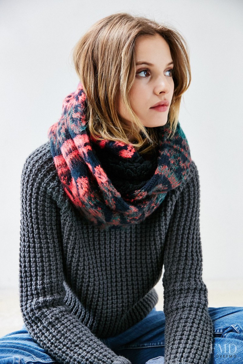 Paige Reifler featured in  the Urban Outfitters Accessories catalogue for Winter 2015