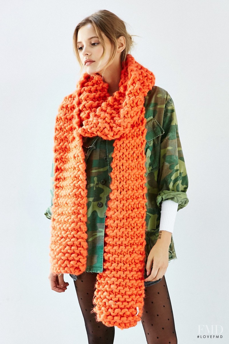 Paige Reifler featured in  the Urban Outfitters Accessories catalogue for Winter 2015