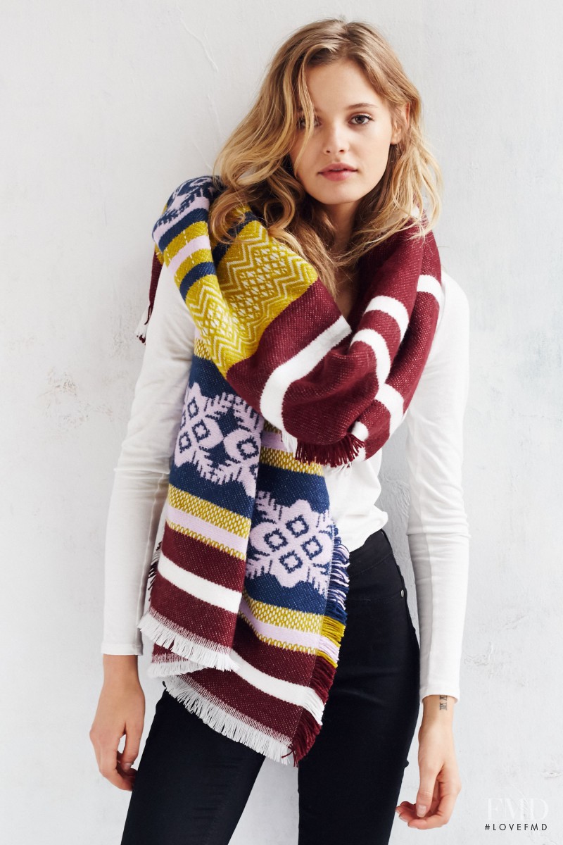 Paige Reifler featured in  the Urban Outfitters Accessories catalogue for Winter 2015