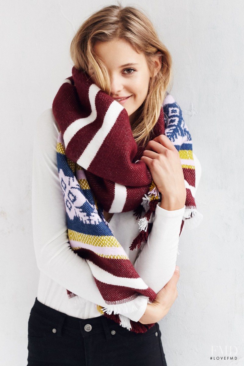 Paige Reifler featured in  the Urban Outfitters Accessories catalogue for Winter 2015