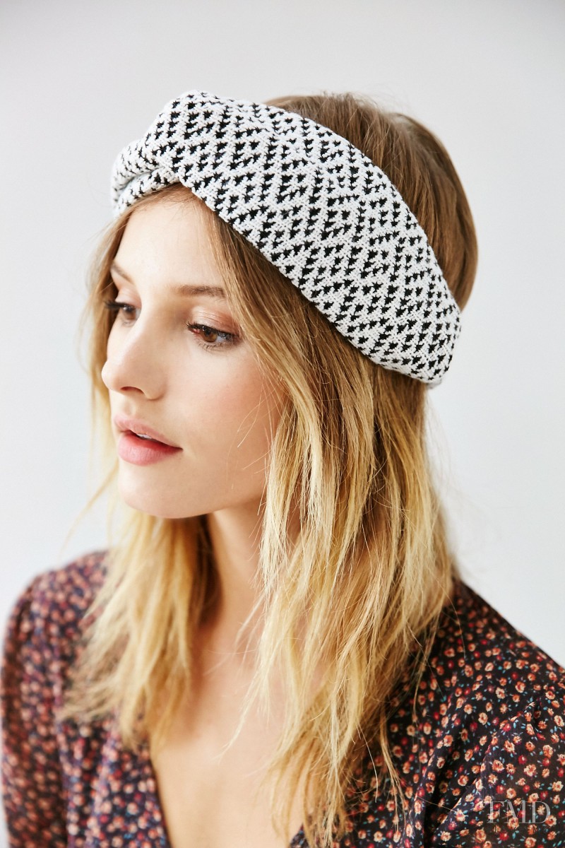 Paige Reifler featured in  the Urban Outfitters Accessories catalogue for Winter 2015