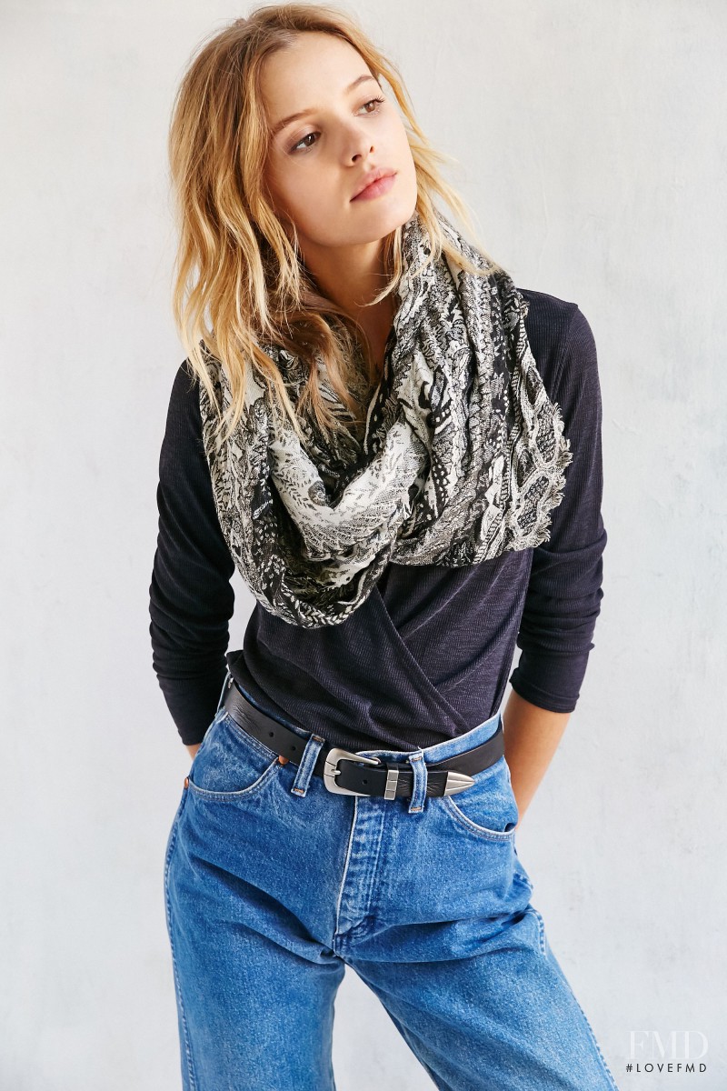 Paige Reifler featured in  the Urban Outfitters Accessories catalogue for Winter 2015