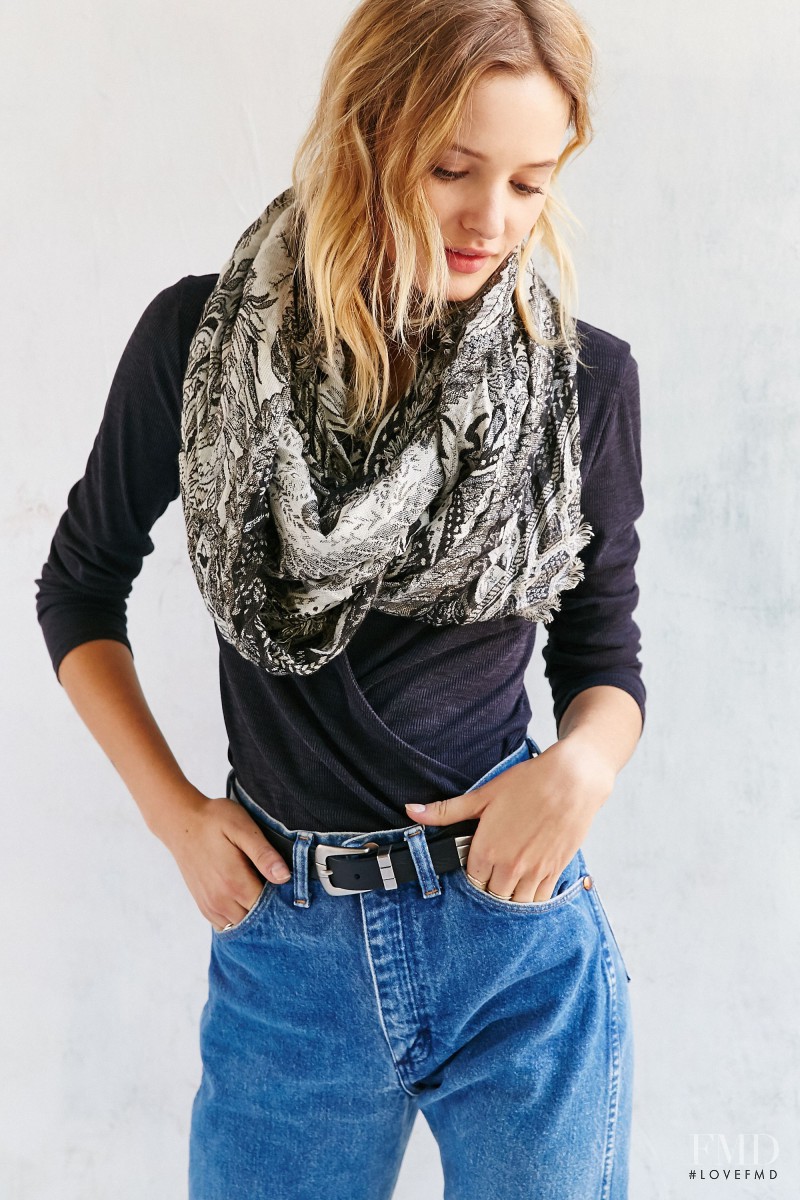 Paige Reifler featured in  the Urban Outfitters Accessories catalogue for Winter 2015