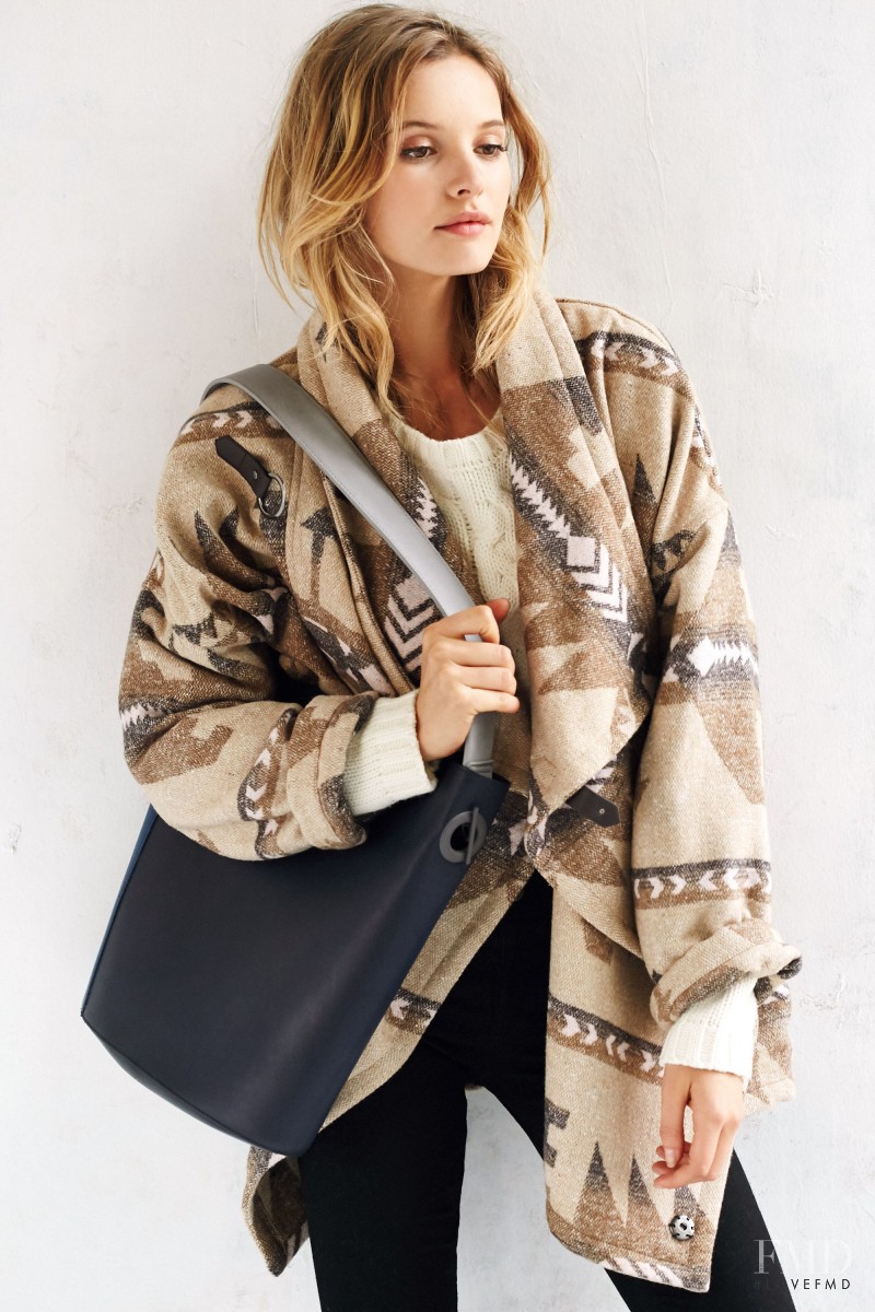 Paige Reifler featured in  the Urban Outfitters Accessories catalogue for Winter 2015