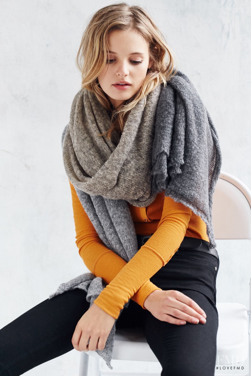 Paige Reifler featured in  the Urban Outfitters Accessories catalogue for Winter 2015