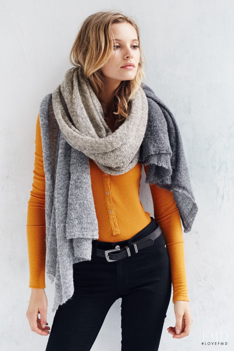 Paige Reifler featured in  the Urban Outfitters Accessories catalogue for Winter 2015