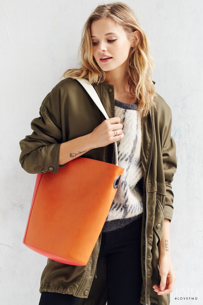 Paige Reifler featured in  the Urban Outfitters Accessories catalogue for Winter 2015