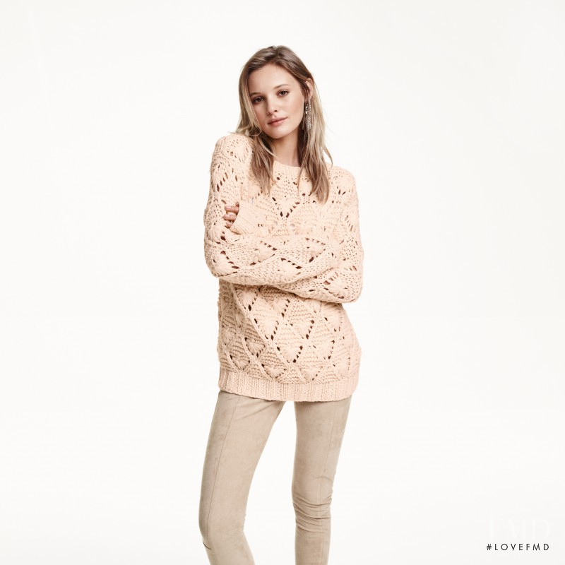 Paige Reifler featured in  the H&M catalogue for Winter 2015