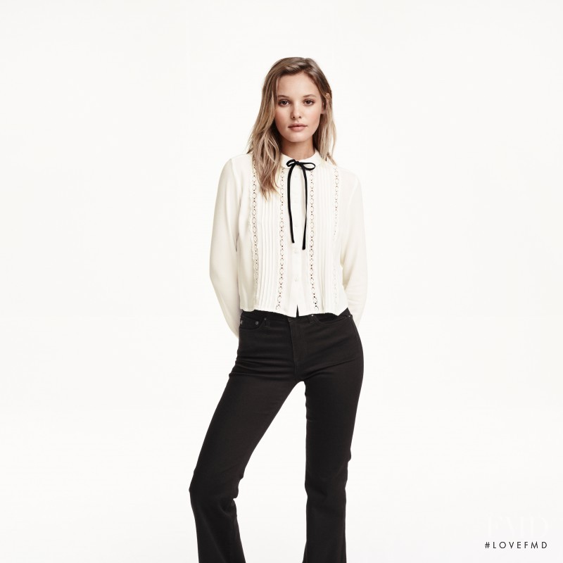 Paige Reifler featured in  the H&M catalogue for Winter 2015