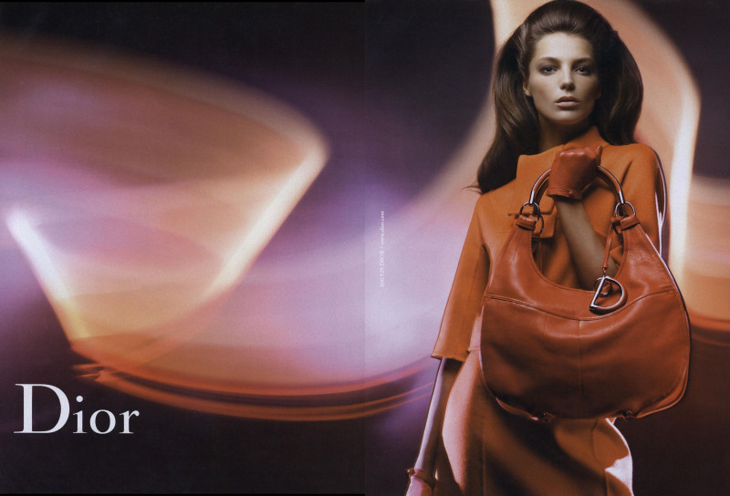 Daria Werbowy featured in  the Christian Dior advertisement for Autumn/Winter 2008