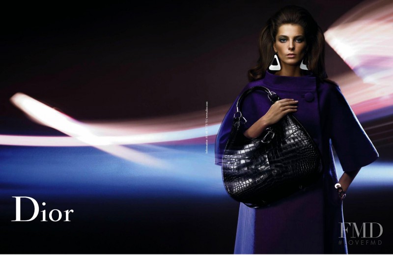 Daria Werbowy featured in  the Christian Dior advertisement for Autumn/Winter 2008