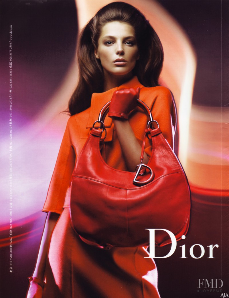 Daria Werbowy featured in  the Christian Dior advertisement for Autumn/Winter 2008