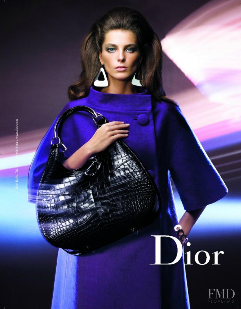 Daria Werbowy featured in  the Christian Dior advertisement for Autumn/Winter 2008