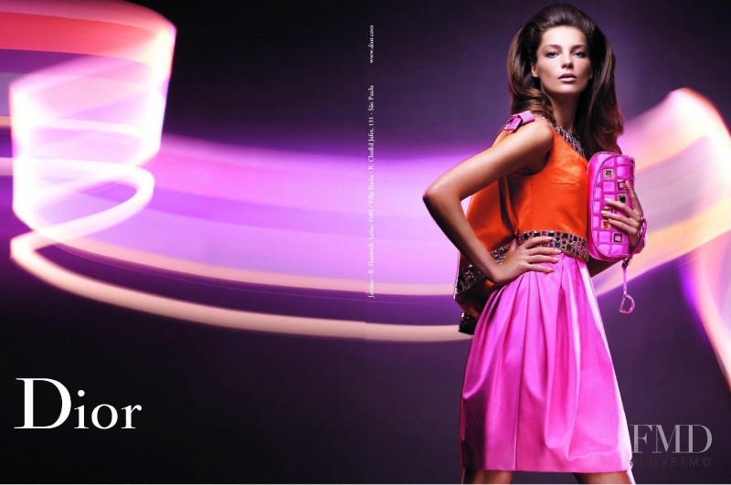 Daria Werbowy featured in  the Christian Dior advertisement for Autumn/Winter 2008