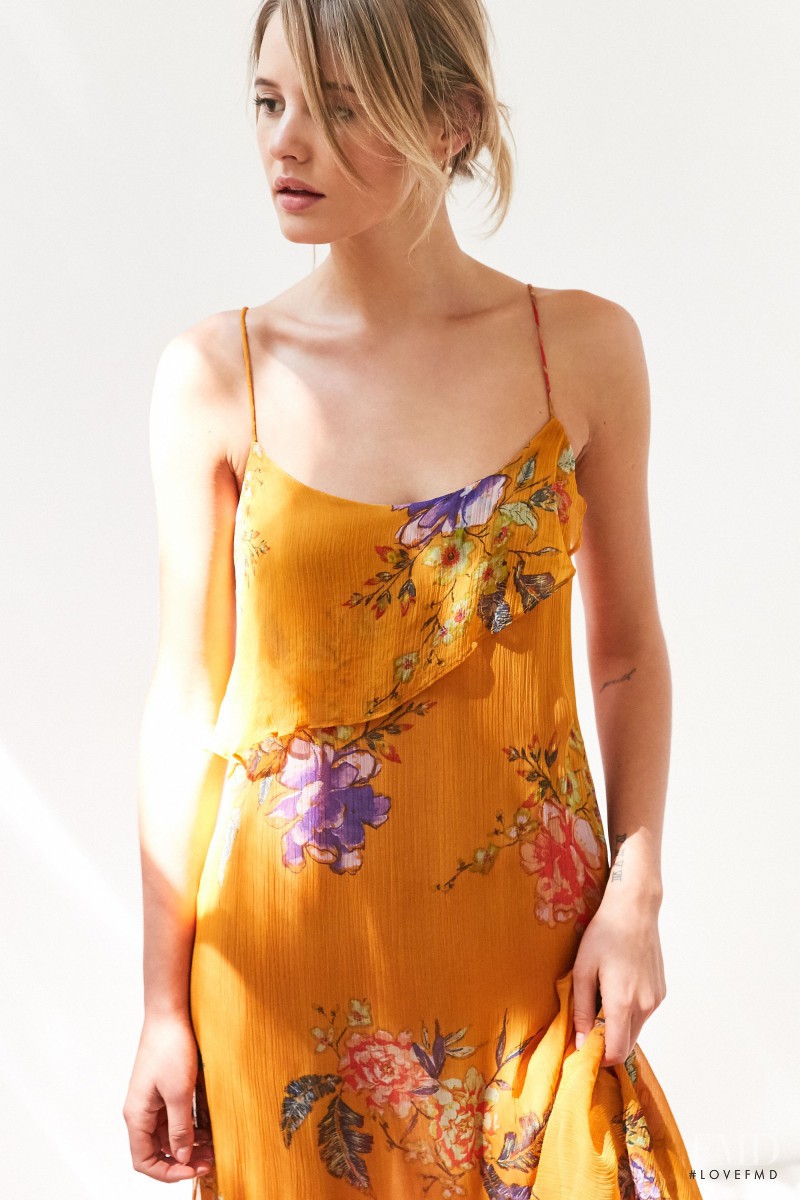 Paige Reifler featured in  the Urban Outfitters catalogue for Spring/Summer 2016
