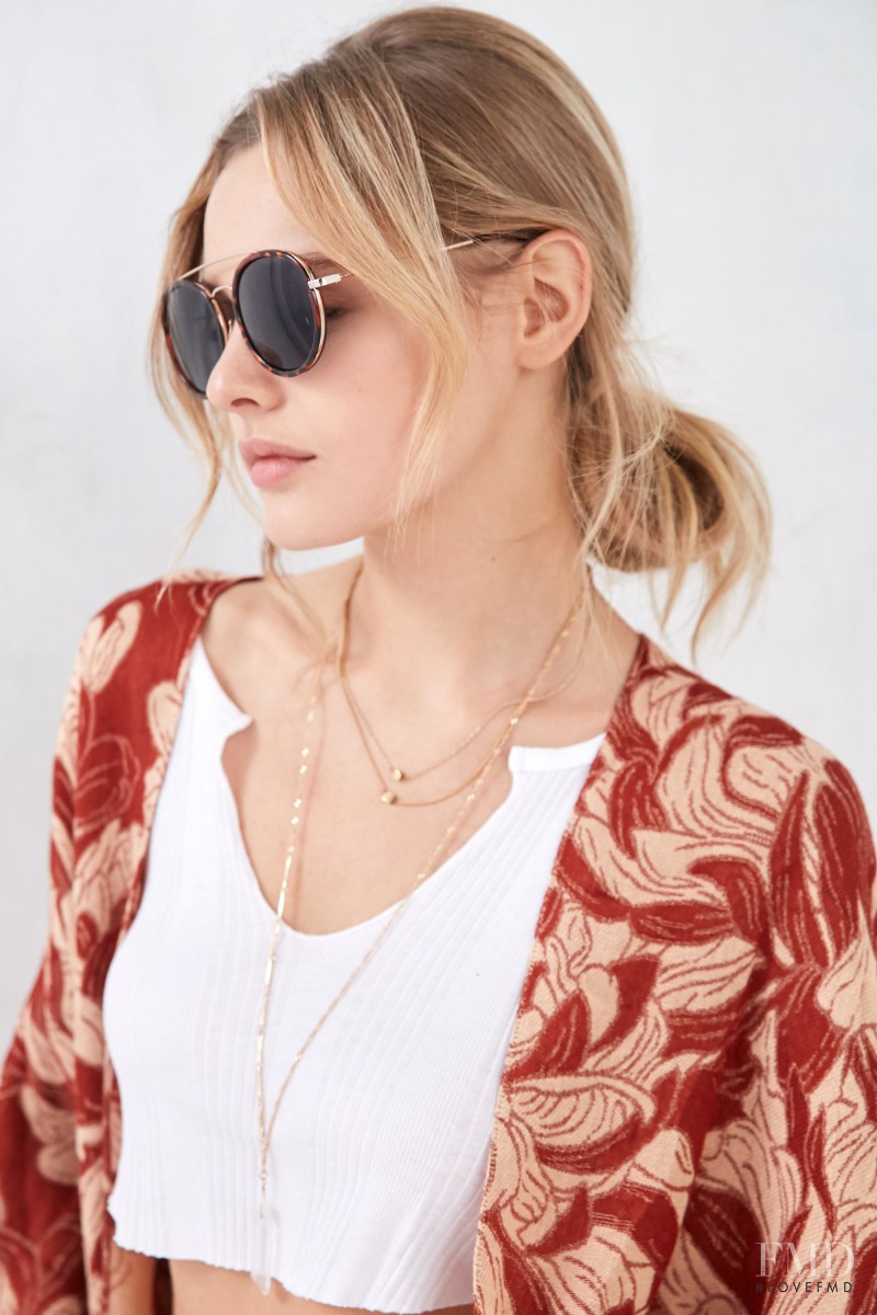 Paige Reifler featured in  the Urban Outfitters catalogue for Spring/Summer 2016