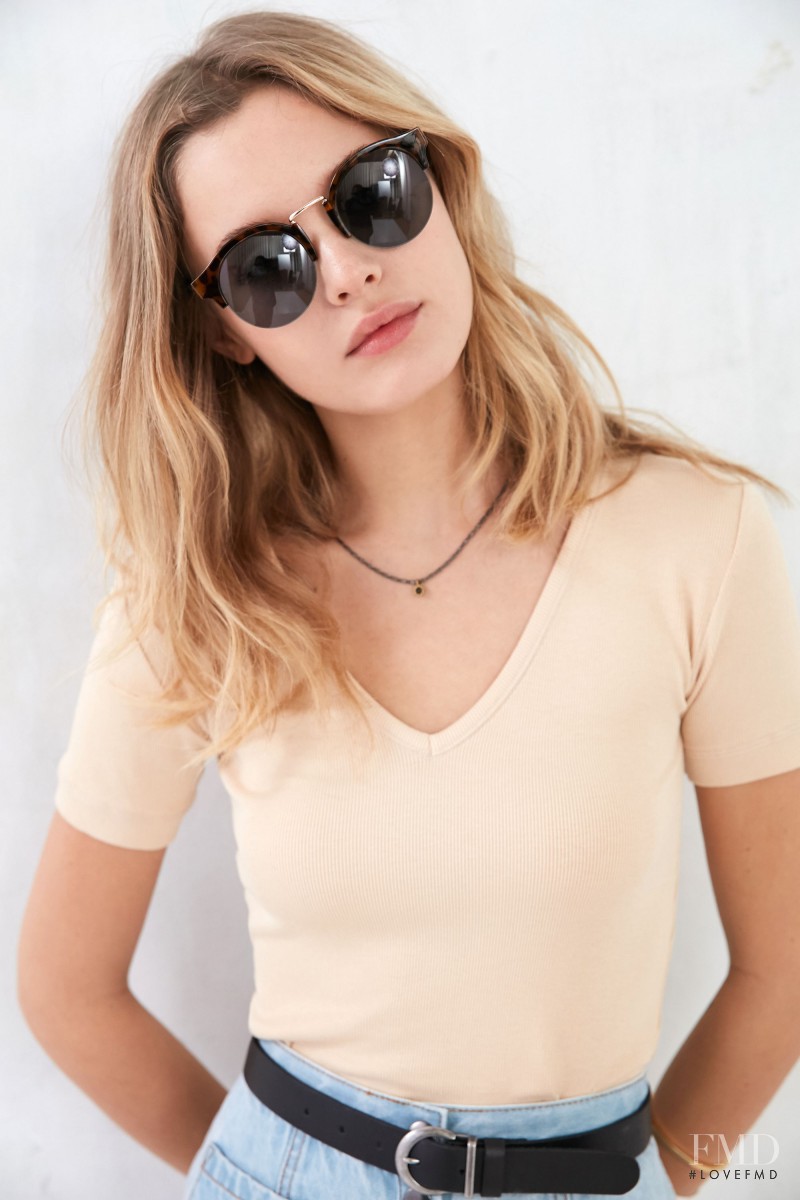 Paige Reifler featured in  the Urban Outfitters catalogue for Spring/Summer 2016