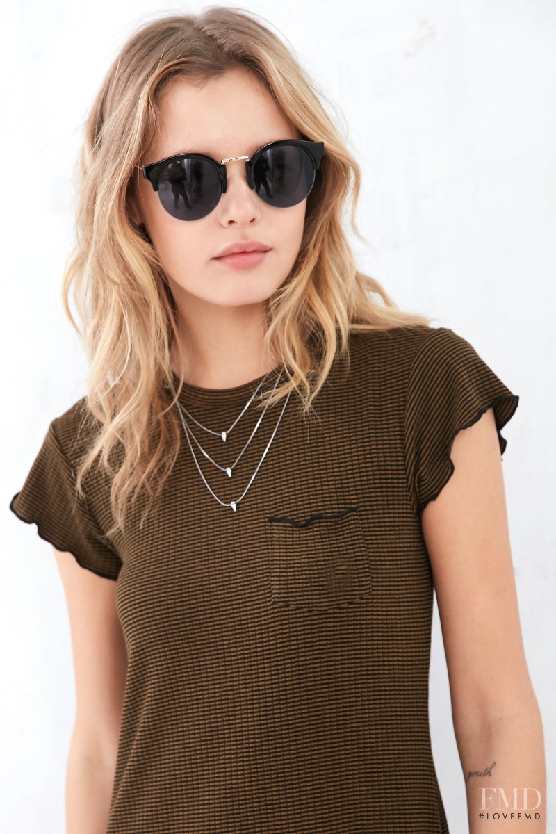 Paige Reifler featured in  the Urban Outfitters catalogue for Spring/Summer 2016