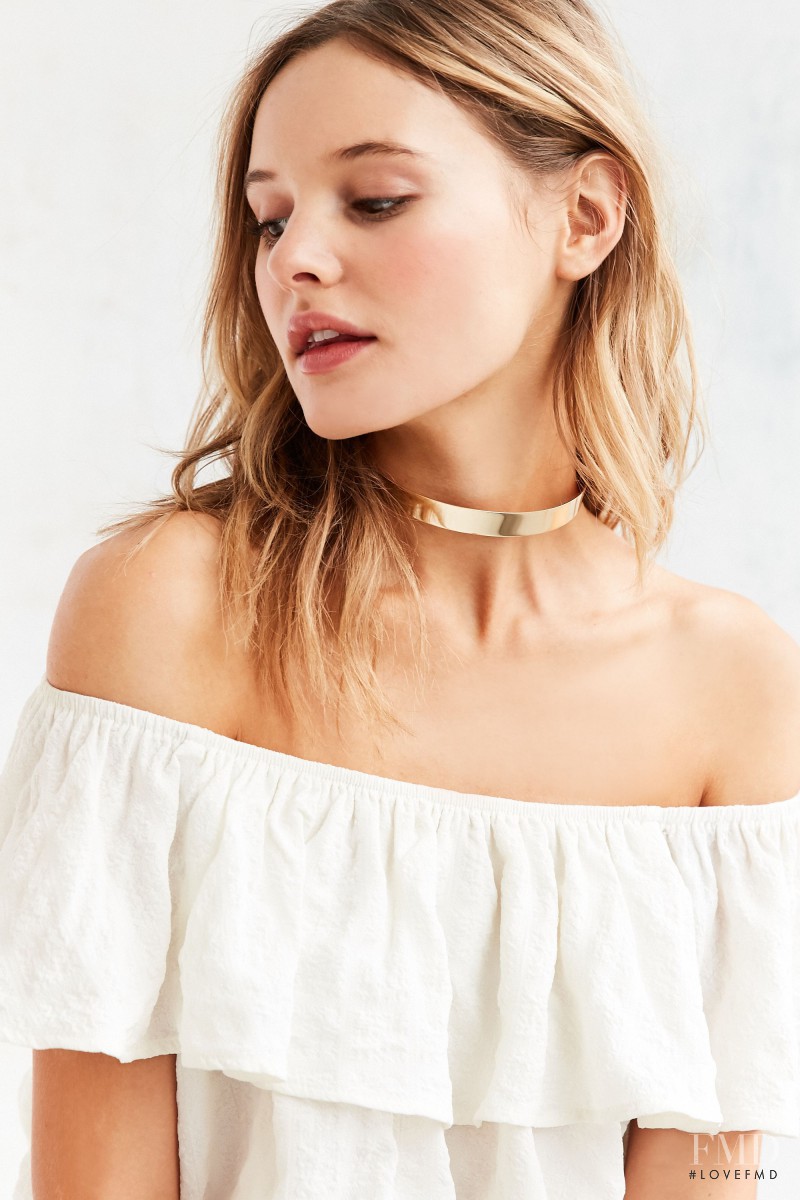 Paige Reifler featured in  the Urban Outfitters catalogue for Spring/Summer 2016