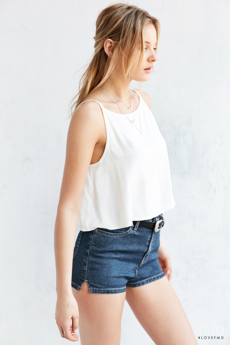 Paige Reifler featured in  the Urban Outfitters catalogue for Spring/Summer 2016
