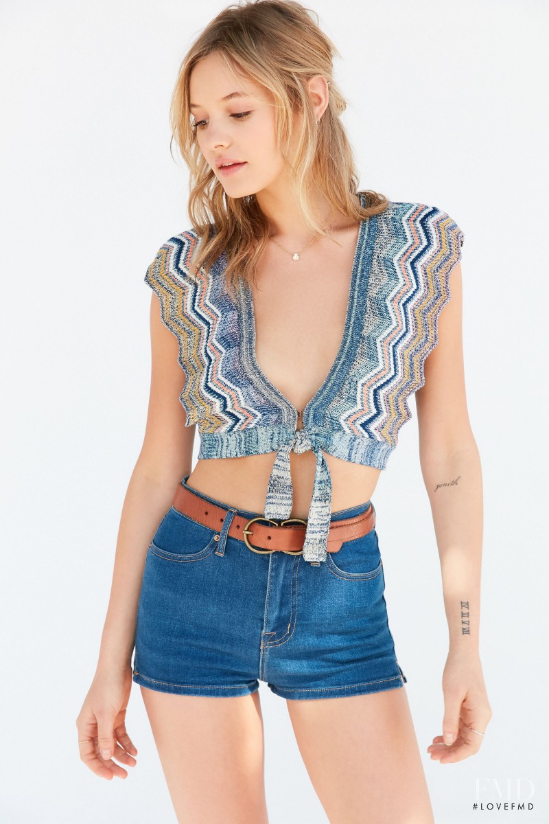 Paige Reifler featured in  the Urban Outfitters catalogue for Spring/Summer 2016