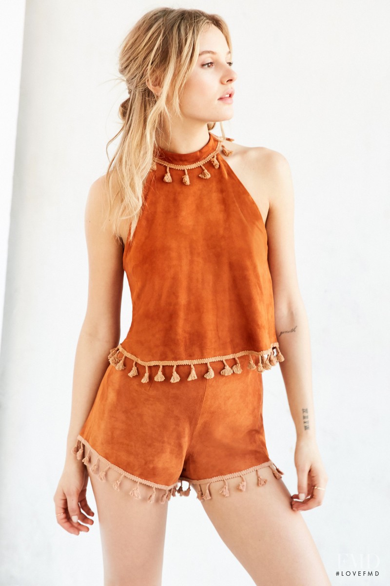 Paige Reifler featured in  the Urban Outfitters catalogue for Spring/Summer 2016