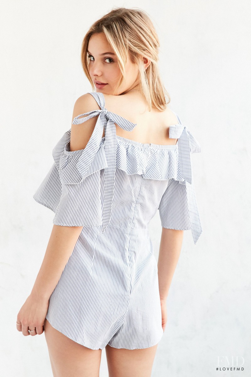 Paige Reifler featured in  the Urban Outfitters catalogue for Spring/Summer 2016