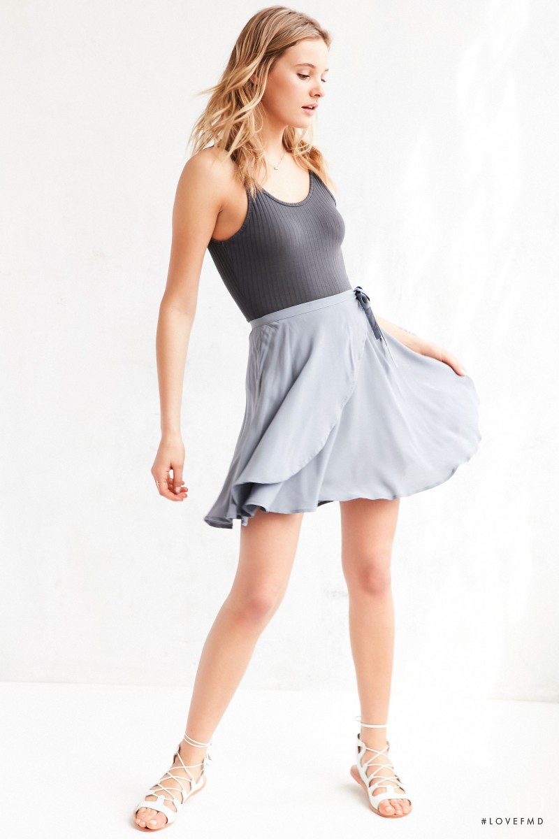 Paige Reifler featured in  the Urban Outfitters catalogue for Spring/Summer 2016