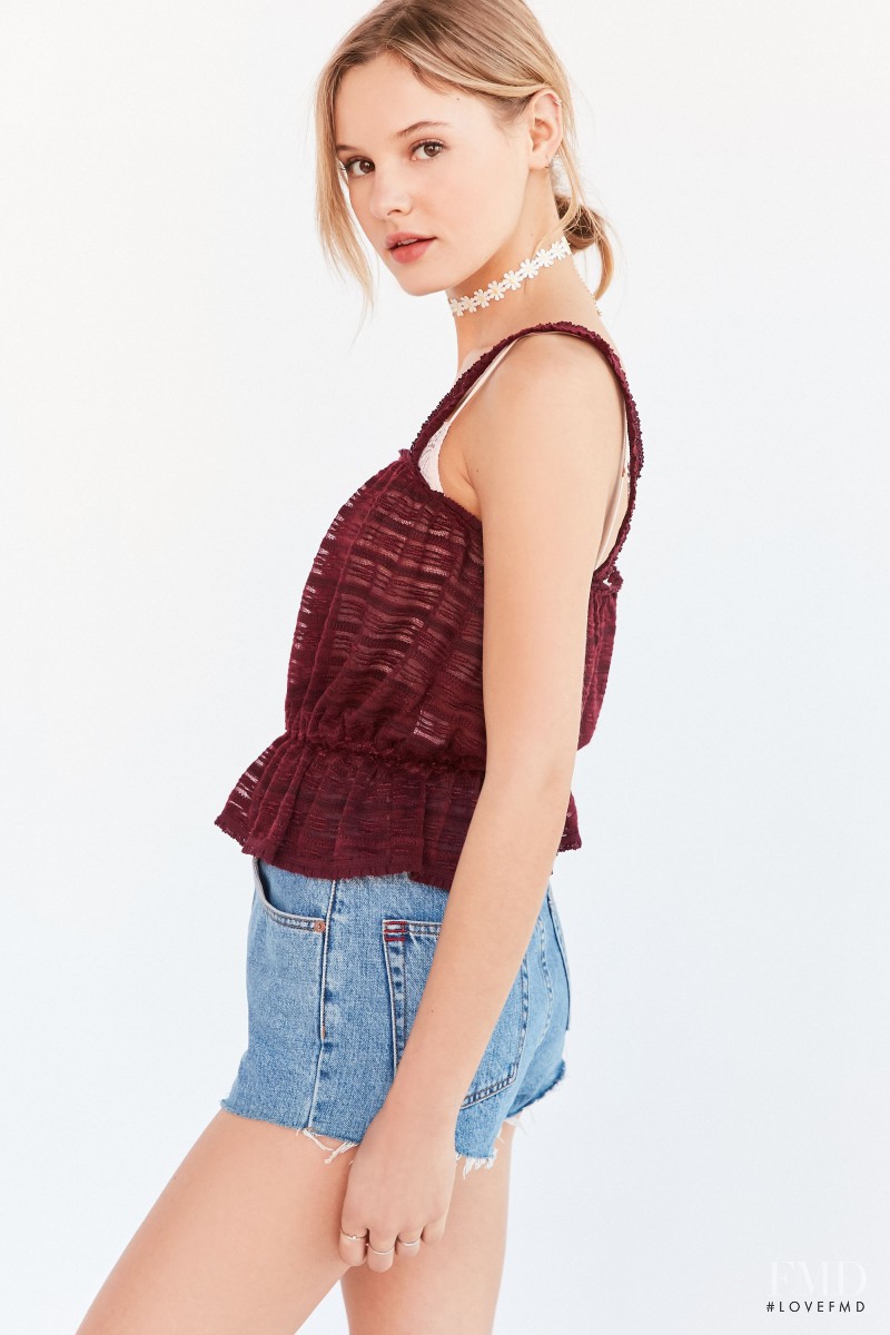 Paige Reifler featured in  the Urban Outfitters catalogue for Spring/Summer 2016