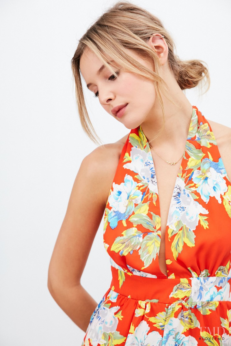 Paige Reifler featured in  the Urban Outfitters catalogue for Spring/Summer 2016