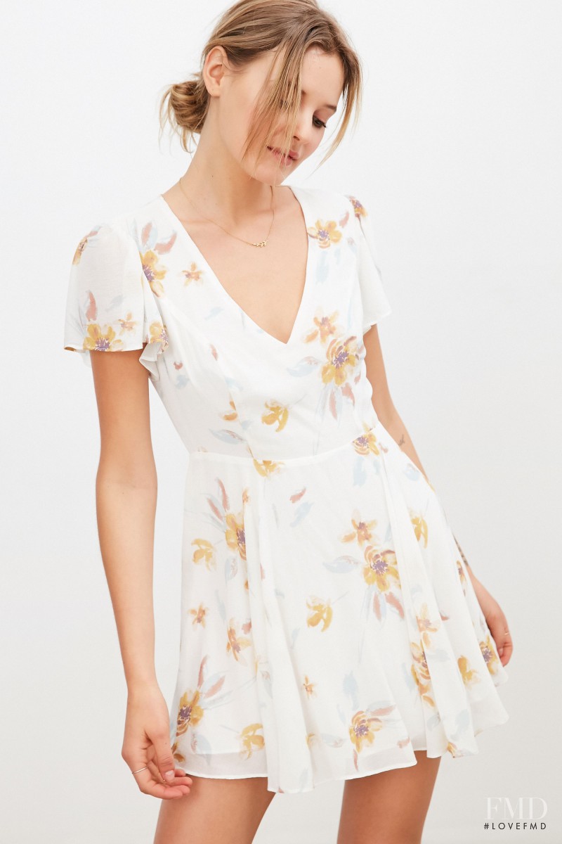 Paige Reifler featured in  the Urban Outfitters catalogue for Spring/Summer 2016