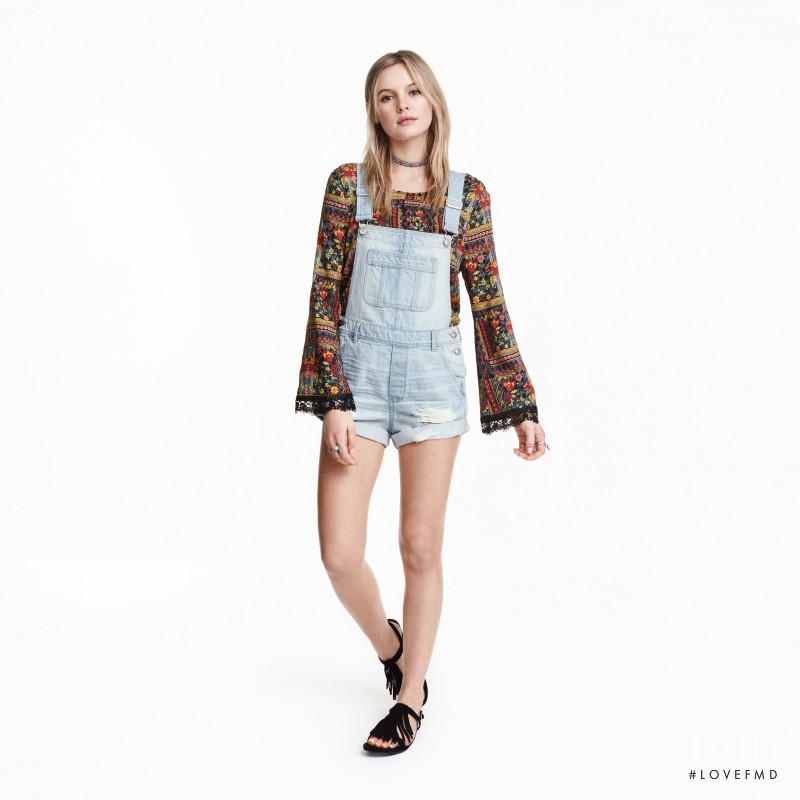 Paige Reifler featured in  the H&M catalogue for Spring/Summer 2016