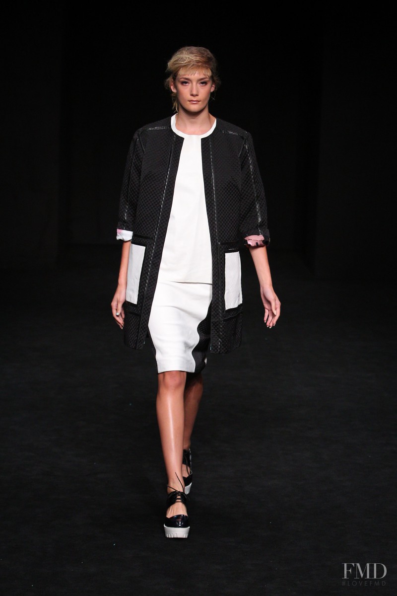 Lauren Feenstra featured in  the Duvenage fashion show for Spring/Summer 2014