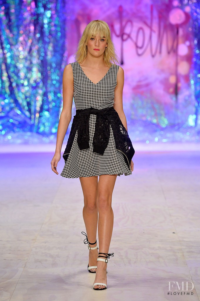 Lauren Feenstra featured in  the Market HQ fashion show for Spring/Summer 2014