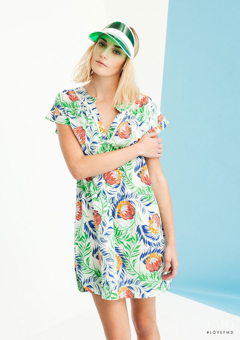 Lauren Feenstra featured in  the Megan Park lookbook for Resort 2013