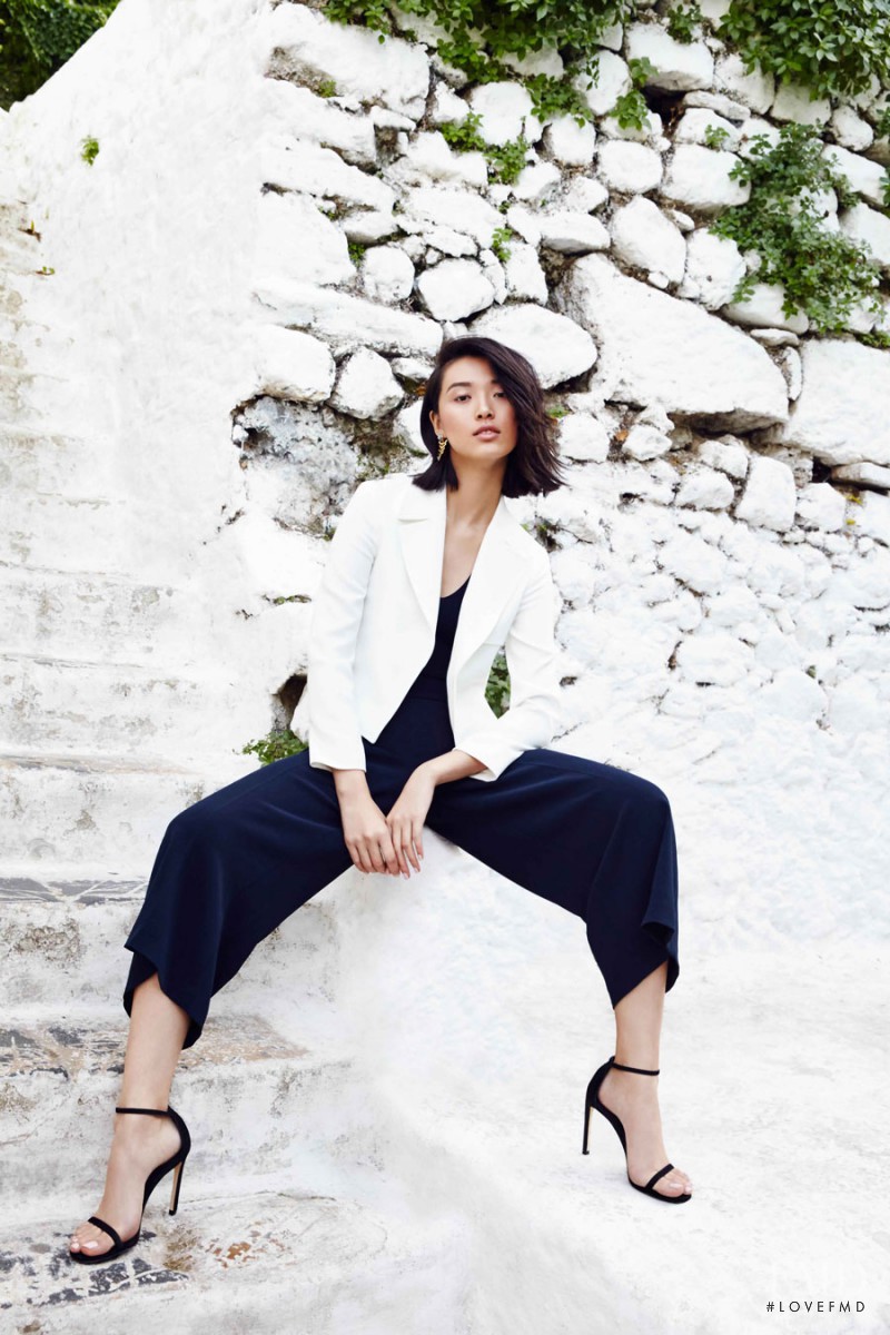 Tian Yi featured in  the Holt Renfrew Rules of Attraction lookbook for Spring 2016