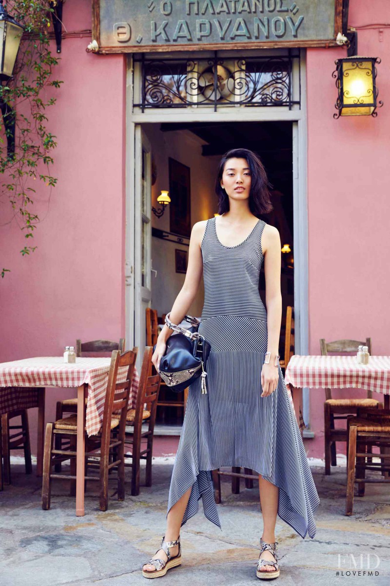 Tian Yi featured in  the Holt Renfrew Rules of Attraction lookbook for Spring 2016